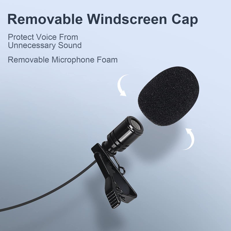 Phenyx Pro PTU-5000 Wireless Lapel Microphone with Mini XLR Jack, Unidirectional Condenser Cartridge, Ideal for Stage, Church, Conference, Interviews, Video Recording - Image 3